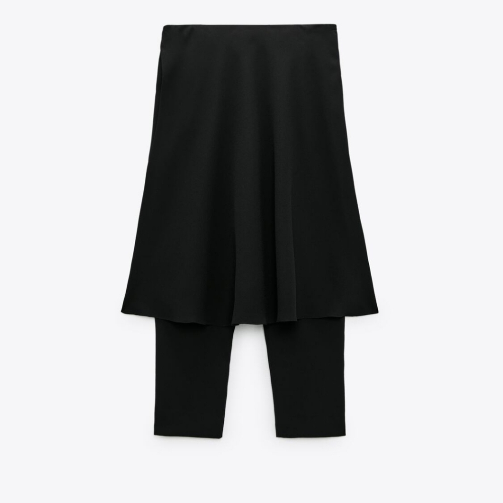 NWT Zara Flowy Pareo Pants Small